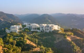 the j.paul getty museum in Los Angeles CA before the 2025 fires